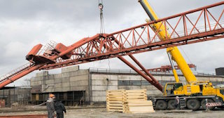 Демонтаж козлового крана в Выборге от Сварной-Вбр - Цены от 1575 рублей