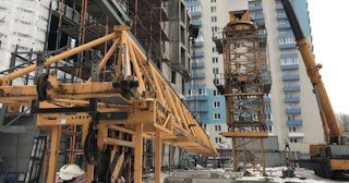 Демонтаж башенного крана в Выборге - услуги по демонтажу от Сварной-Вбр от 1575 руб.